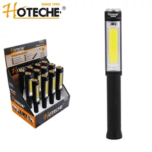 Szerelőlámpa Alu. keskeny kézi, mágneses 3W COB-LED-es Hoteche