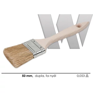 Ecset fahatású nyéllel dupla 50mm, Wolker