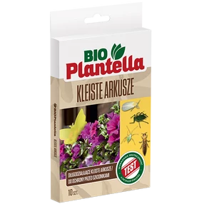 Bio Plantella sárga ragadós lapok lepke forma 10 db