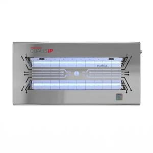 PestWest Chameleon Qualis IP66 rozsdamentes acél ipari rovarcsapda szemből