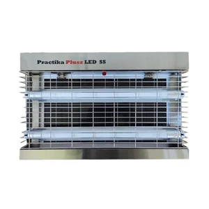 Practika Plusz LED rozsdamentes ragadólapos rovarcsapda 80m² lefedettséggel.