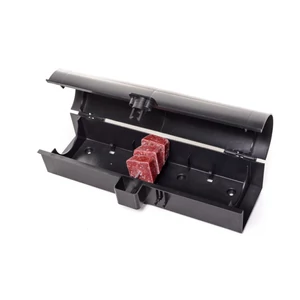 Patkányetető alagút 1db nyárssal, multifunkciós, fekete