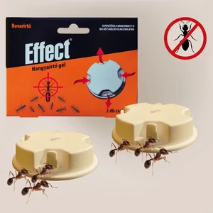 Effect hangyairtó gél csalétekállomás 2x2g - diszkrét és hatékony hangyairtás