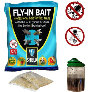 FLY IN légycsapda csalétek 125g utántöltő zacskó élesztő és porított tojás hatóanyaggal legyek és darazsak ellen