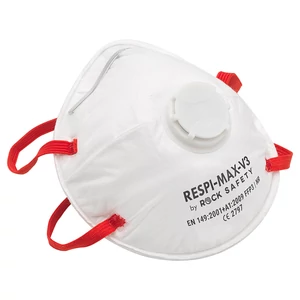 FFP3 szelepes pormaszk légzésvédelemhez