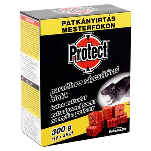 Protect rágcsálóirtó blokk 300g