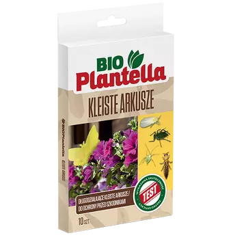 Bio Plantella sárga ragadós lapok lepke forma 10 db