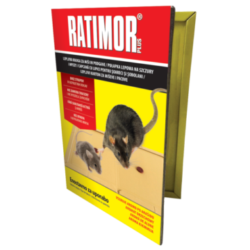 Ratimor Plus Ragadós egér- és patkányfogó lap