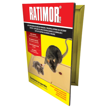 Ratimor Plus Ragadós egér- és patkányfogó lap