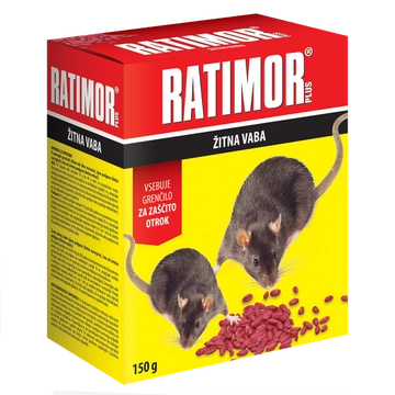 Biotoll Ratimor Plus rágcsálóirtó szemes csalétek 150g