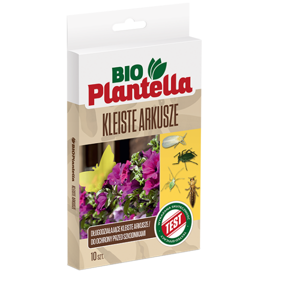 Bio Plantella sárga ragadós lapok lepke forma 10 db