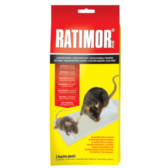 Ratimor Plus 2x egérfogó ragasztólap