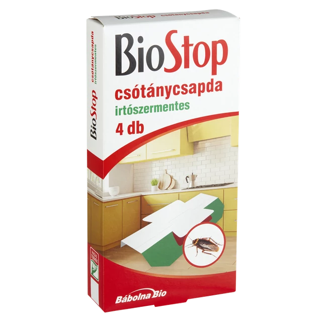 Biostop csótánycsapda 4 dbos