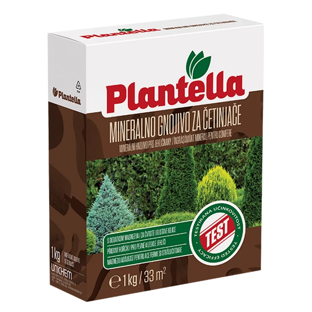 Plantella ásványi műtrágya örökzöldekhez 1kg