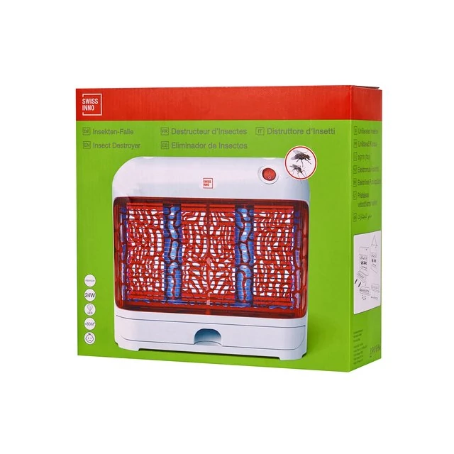 Swissinno UV szúnyog-légy csapda, hálózati 24watt LED