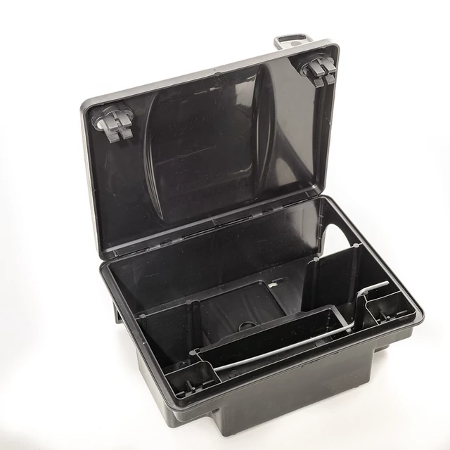 Kompakt patkányláda magasított tetõvel, fekete kulccsal zárható