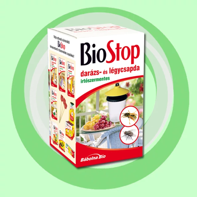 Biostop darázs- és légycsapda utántöltővel