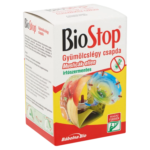Biostop gyümölcslégy és muslinca csapda beltéri használatra