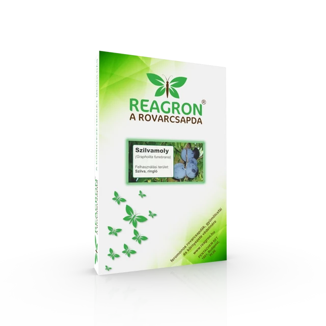 REAGRON® Szilvamoly feromoncsapda - Hatékony védelem a szilvamoly kártétele ellen szilva-, ringló- és más gyümölcsfákon.