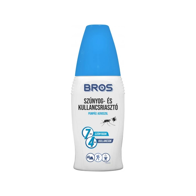 Bros Plus szúnyog és kullancs riasztó pumpás 50ml