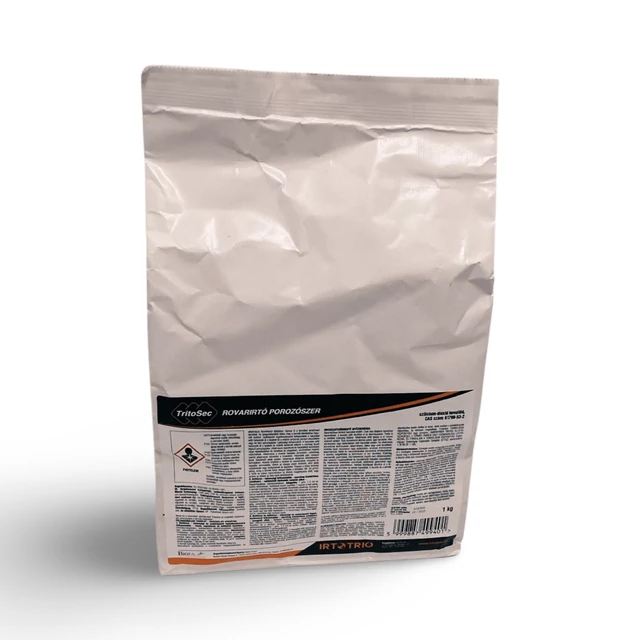 TritoSec rovarirtó porozószer, mászórovarok elleni hatékony védelem, 1 kg