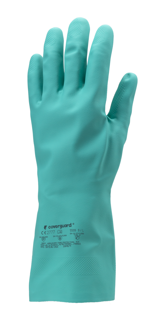 5509 nitril vegyszerálló kesztyű 32 cm - 9