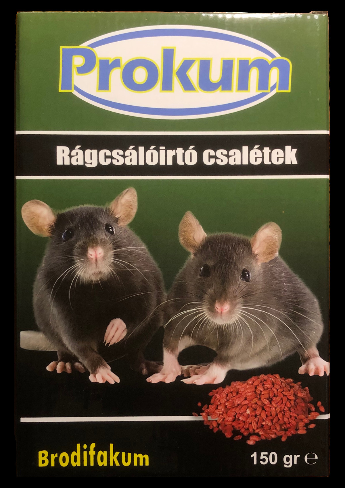 Prokum rágcsálóirtó csalétek 150g - szemes patkányméreg