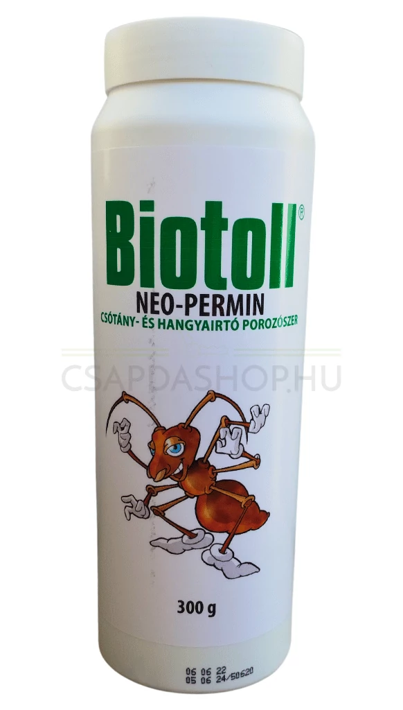 Biotoll Neo-Permin hangyairtó porozószer 300 g